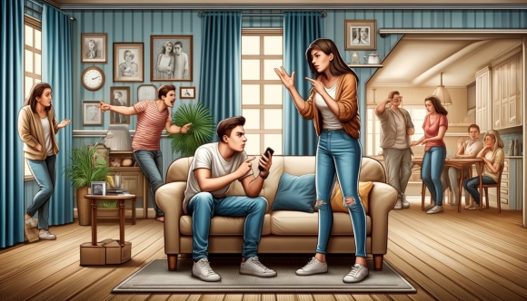 Chồng hơi tí lại về mách mẹ