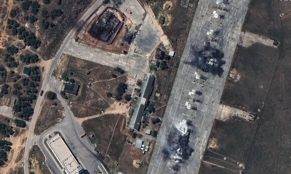 1 Anh Ve Tinh Can Cu Nga Tai Crimea Sau Khi Ukraine Tap Kich