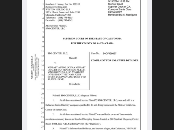 2 Vinfast Bi Kien Don Dap O My Moi Nhat La No 350000 Usd Tien Thue Nha