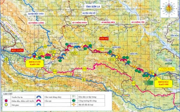 2 Gan 4500 Ty Dong Lam Duong Cao Toc Qua Huyen Van Ho   Moc Chau