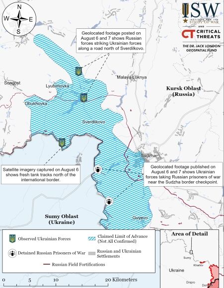 2 Isw Dien Bien Nong O Kursk Ukraine Tien Sau 10km Vao Lanh Tho Nga