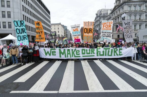 3 Hang Nghin Nguoi Bieu Tinh Phan Doi Ong Trump O Washington