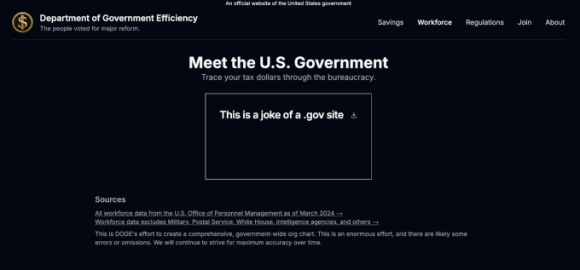 Website DOGE của Elon Musk vừa ra đã bị hack