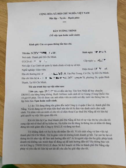 2 Co Giao O Tphcm Bong Dung Lam Giam Doc O Da Nang Bi Cam Xuat Canh Vi No Thue