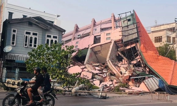 1 Thach Thuc Chong Chat Voi No Luc Cuu Nan Sau Dong Dat O Myanmar