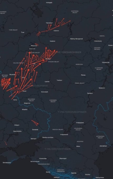 2 Ukraine Tung Don Drone Truoc Ngay 95 Thach Thuc Niem Kieu Hanh Quan Su Cua Nga