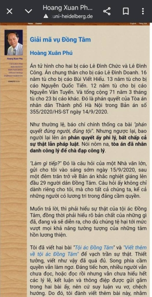 3 Giao Su Hoang Xuan Phu Tro Thanh Vien Si Vien Han Lam Khoa Hoc Chau Au