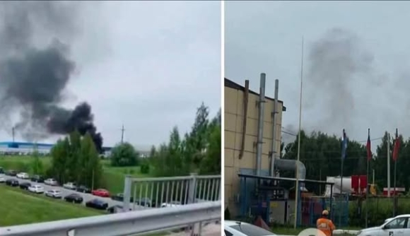 2 Nha May Drone Nga O Tatarstan Bi Tan Cong Gay Chay No Lon