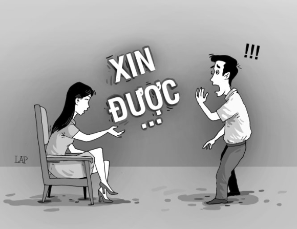 Tiếng nước tôi: Khi nào cần 'xin' và khi nào thì 'được'