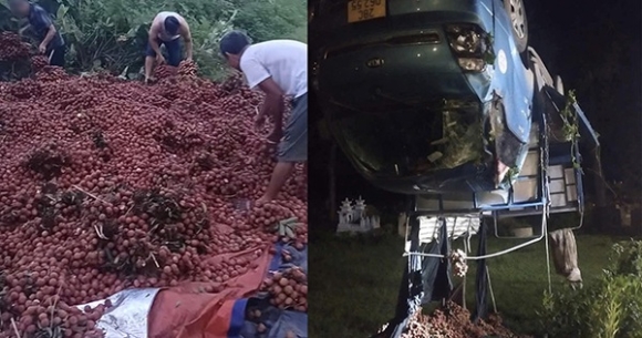 1 Vu Xe Vai Lat Bi Nguoi Dan Hoi Cua Chu Xe Noi Cac Bac Oi Day La Vai Cua Chau Nhung Khong Ai Quan Tam