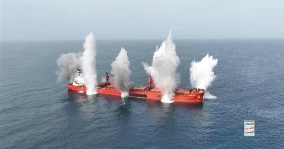 1 Houthi Cong Bo Video Tan Cong Tau Hang Tren Bien Do 4 Thuy Thu Thiet Mang