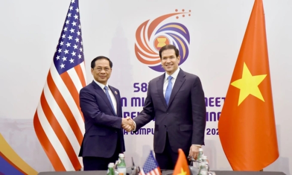 2 Ngoai Truong Rubio Dang Thong Diep Ve 30 Nam Quan He Viet My