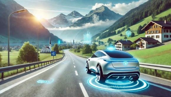 1 Na Uy Xay Dung Duong Thong Minh Dieu Khien Bang Ai Sac Khong Day Xe Dien Khi Dang Di Chuyen