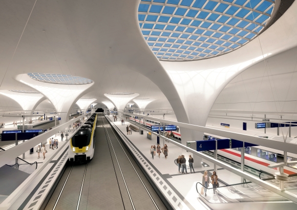 1 Ga Trung Tam Stuttgart 21 Deutsche Bahn Se Khanh Thanh Vao Thang 122026