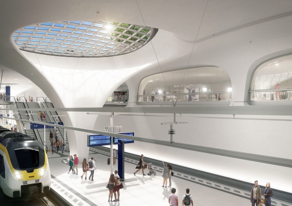 3 Ga Trung Tam Stuttgart 21 Deutsche Bahn Se Khanh Thanh Vao Thang 122026