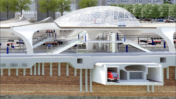 4 Ga Trung Tam Stuttgart 21 Deutsche Bahn Se Khanh Thanh Vao Thang 122026