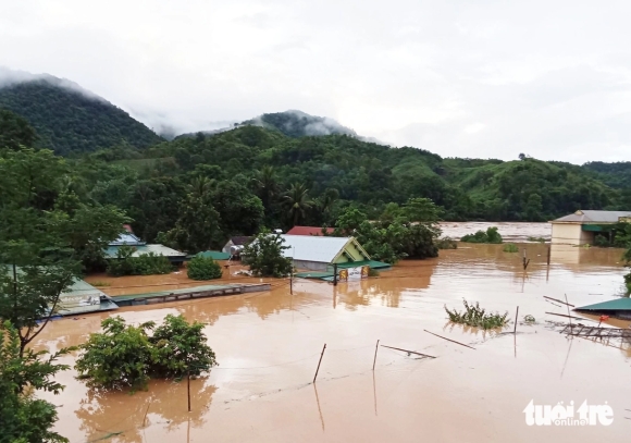 10 Nhieu Xa O Nghe An Ngap Lut Do Mua Lu So Tan Dan Trong Dem