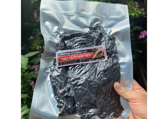 1 Ca Lang San Xuat Thit Trau Gac Bep Gia O Phu Tho