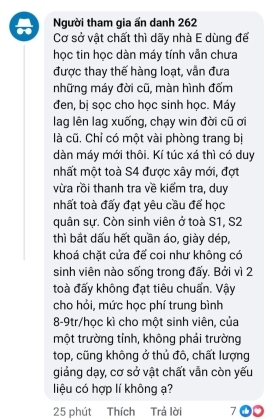 2 Sinh Vien Buc Xuc Vi Tang Hoc Phi 90 Truong Noi Van Dung Lo Trinh