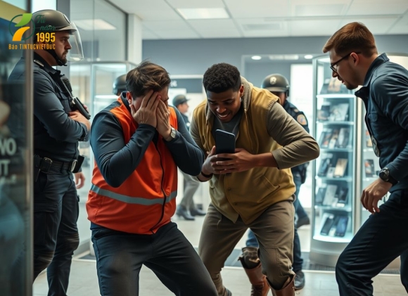 1 Nguoi Xin Ti Nan Cameroon Tan Cong Nhan Vien Cua Hang O Duc Bang Da Lat Sau Khi Bi Cam Cua