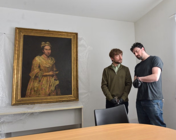 2 Tranh Quy Bi Duc Quoc Xa Danh Cap Duoc Tim Thay Sau 80 Nam Tu Bai Dang Ban Nha