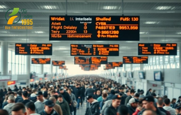 1 San Bay Ber Chao Dao Vi Tan Cong Mang Hanh Khach Doi Mat Xep Hang Dai