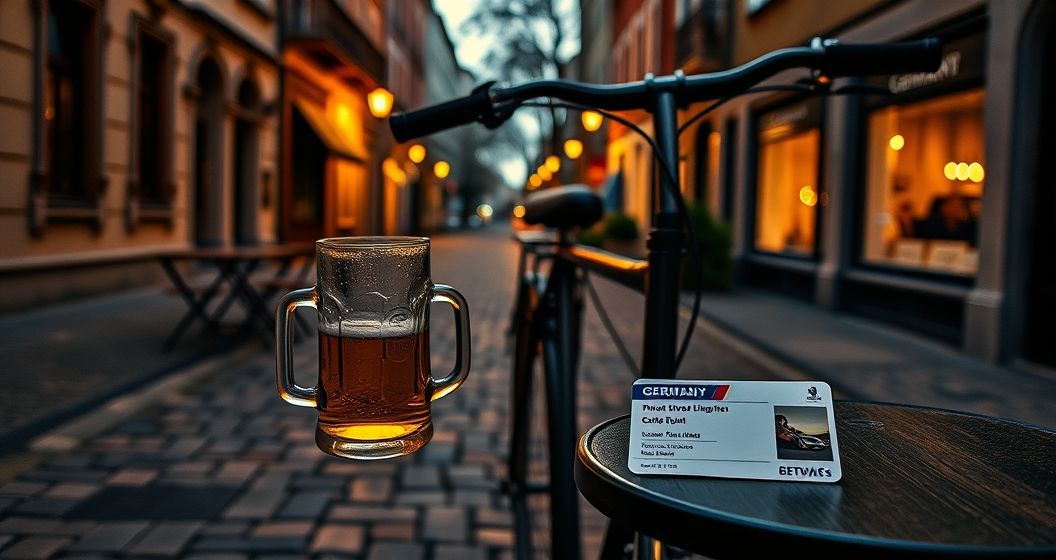 Đạp xe khi say rượu ở Đức: một rủi ro có thể khiến bạn mất bằng lái ô tô