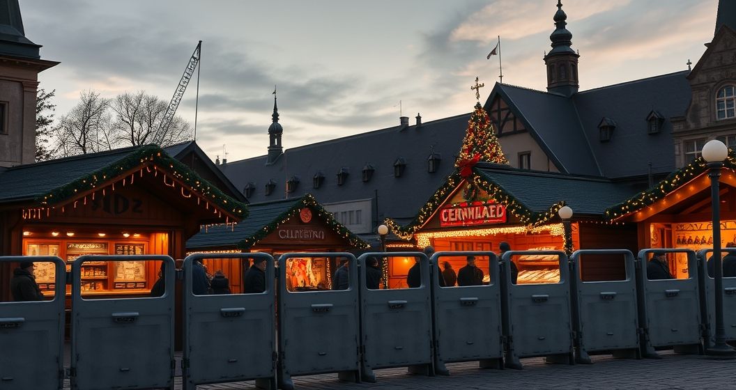Chi phí an ninh tăng vọt đe dọa tương lai chợ Giáng sinh truyền thống ở Dresden
