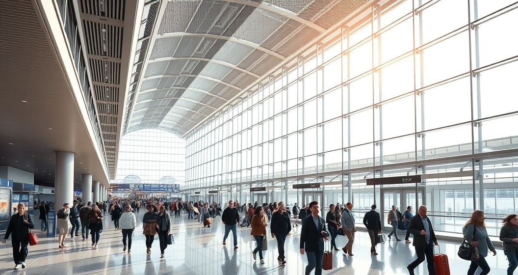 Sân bay Frankfurt ra mắt nhà ga Terminal 3: biểu tượng mới của hàng không châu Âu