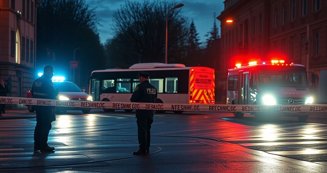 Xả súng tại Berlin: ba người bị thương và một xe buýt trúng đạn ở Kreuzberg