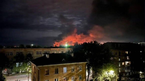 1 Ukraine Su Dung May Bay Khong Nguoi Lai Tan Cong Nhieu Thanh Pho Cua Nga Gay Thiet Hai