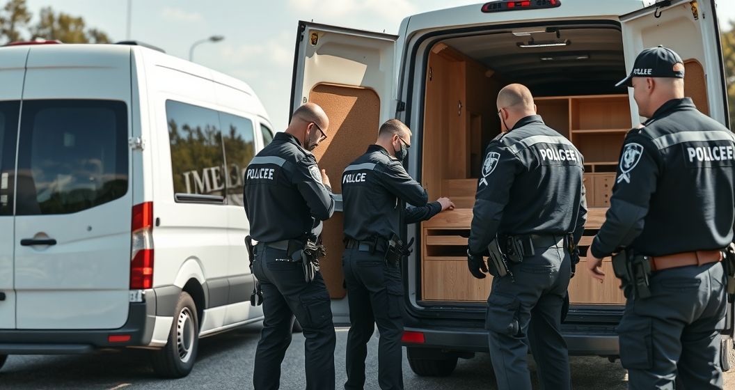 Cảnh sát Đức thu giữ 51 kg cocaine ngụy trang trong đồ nội thất trên cao tốc A3