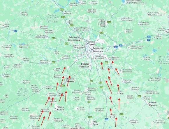 1 Drone Cua Ukraine Bay Ve Huong Matxcova Dem Thu Hai Lien Tiep