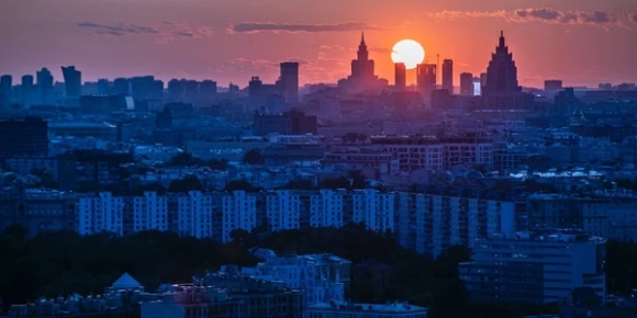 1 Thu Do Moscow Cua Nga Te Liet Vi Mat Dien Dien Rong Tau Dien Ngam Dung Hoat Dong