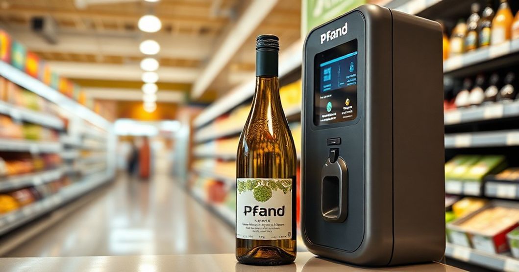Kaufland áp dụng pfand cho chai rượu vang: một bước tiến vì môi trường