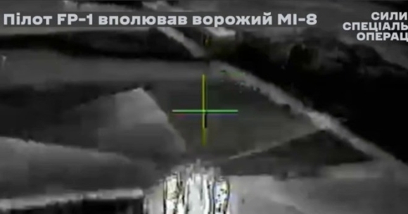 1 Khoanh Khac Uav Ukraine Ban Roi Truc Thang Nga Giua Khong Trung