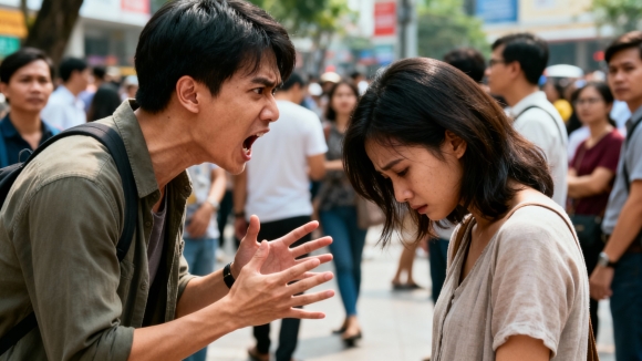 Có thể bị phạt 5-10 triệu đồng nếu hét vào mặt vợ