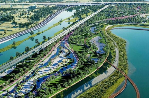 Đại lộ sông Hồng và thách thức môi trường sống