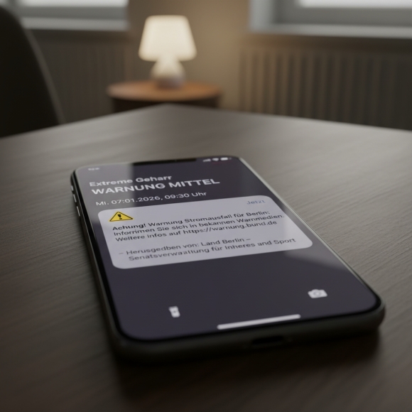 1 Nguoi Dan Berlin Giat Minh Vi Thong Bao Khan Cap Ve Su Co Mat Dien Qua Dien Thoai