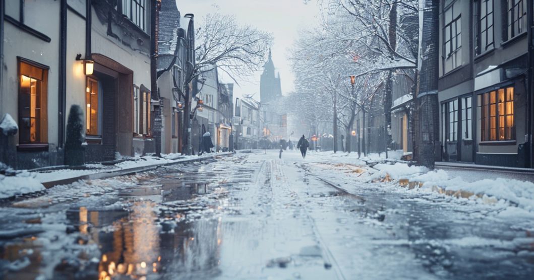 Cảnh báo trơn trượt và báo động đỏ tại nhiều khu vực ở Đức