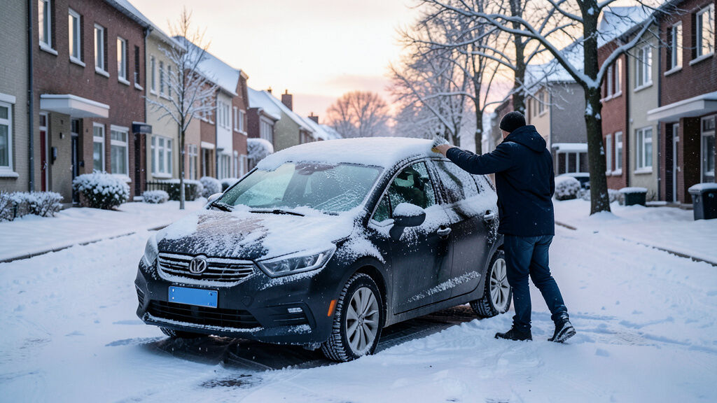 Mùa đông ở Đức: Nghĩa vụ dọn tuyết trên ô tô và các quy định pháp luật cần biết