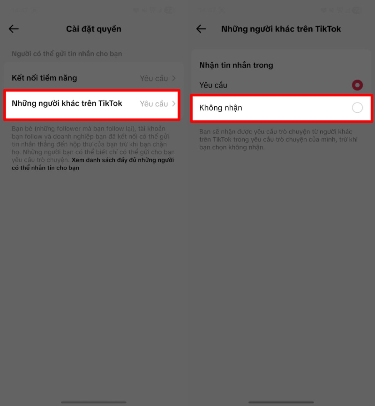 4 Cach Chan Nguoi La Gui Tin Nhan Tren Tiktok Nhanh Chong
