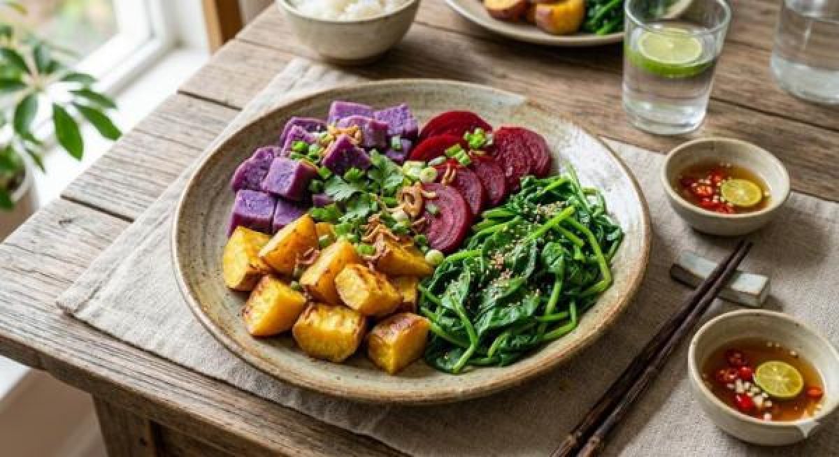 1 7 Loai Rau Giau Kali Tot Cho Suc Khoe Tim Mach Va Huyet Ap