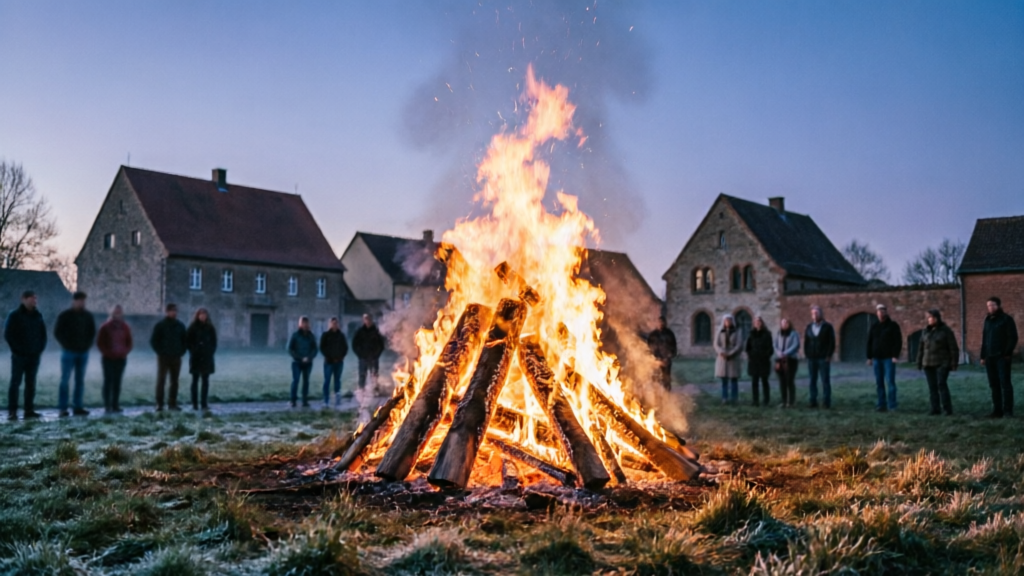 Osterfeuer: nét văn hóa lửa Phục Sinh rực rỡ tại Đức
