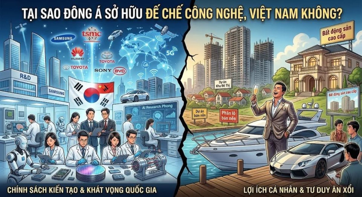 Giải mã bài toán đế chế công nghệ: Tại sao Đông Á vươn tầm thế giới còn Việt Nam vẫn loay hoay?