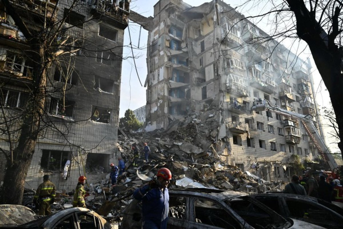 1 Dem Kinh Hoang Tai Thu Do Kiev Cung Nhieu Thanh Pho Ukraine Hon 100 Nguoi Thuong Vong Sau Cuoc Tan Cong Lon Cua Giac Nga