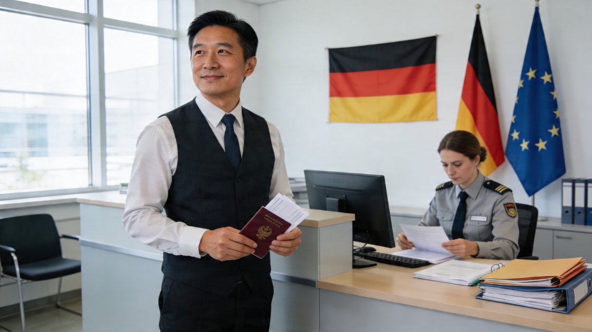 1 Giay Phep Cu Tru Va Lao Dong Tai Duc Danh Cho Cong Dan Nuoc Thu Ba