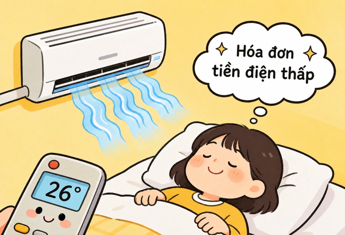 1 5 Kieu Dung Dieu Hoa Tuong Tiet Kiem Nhung Lai Khien Hoa Don Tien Dien Tang Vot Moi Mua He