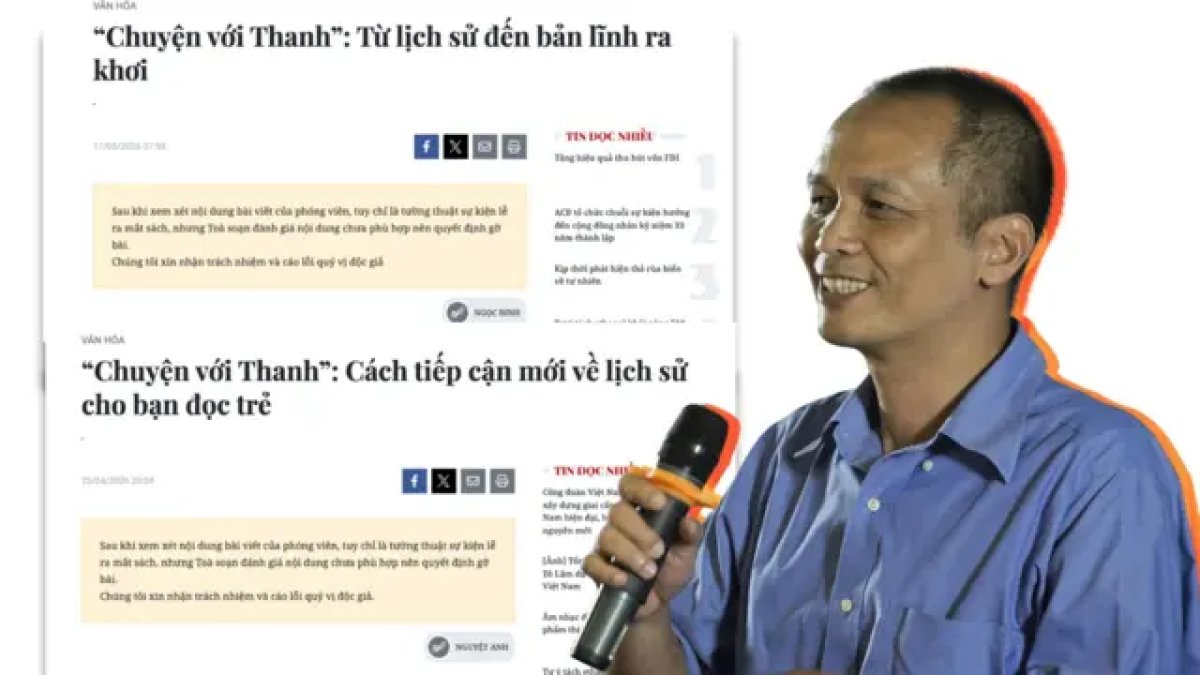 1 Thay Gi Tu Viec Bao Nhan Dan Go Bai Gioi Thieu Sach Chuyen Voi Thanh Ve Ho Chi Minh