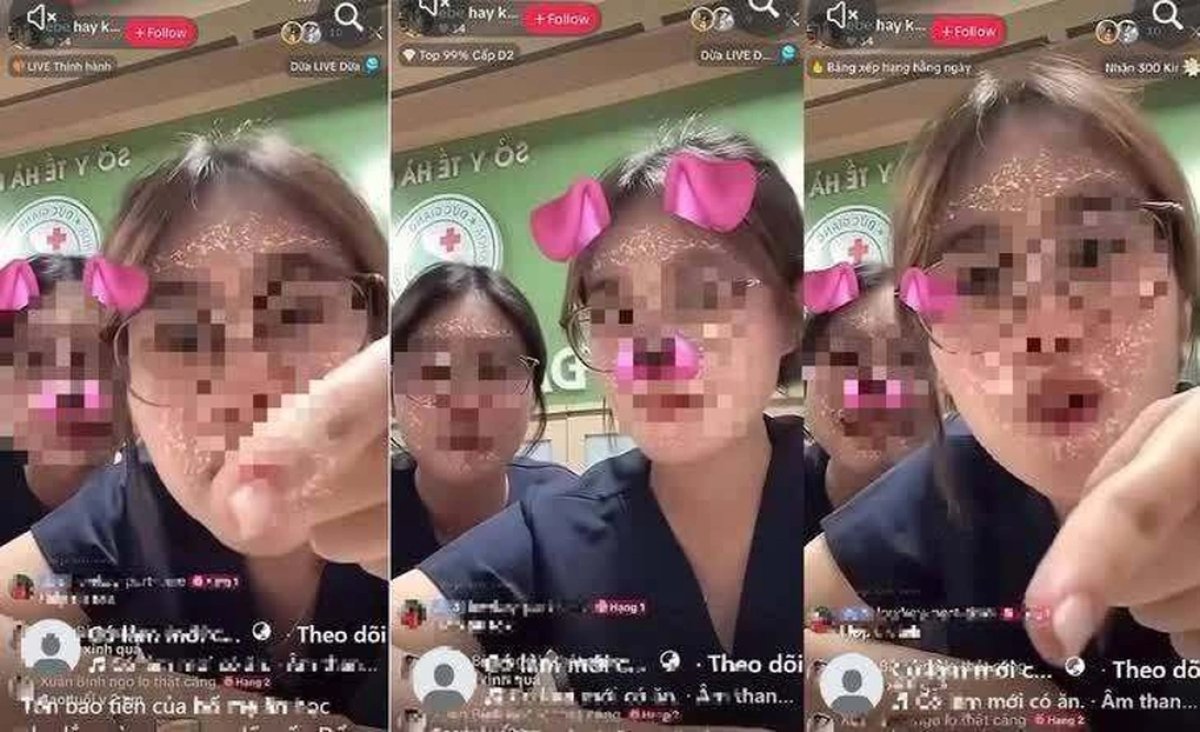 1 Hai Sinh Vien Y Khoa Livestream Phan Cam Bi Dinh Chi Hoc Mot Nam